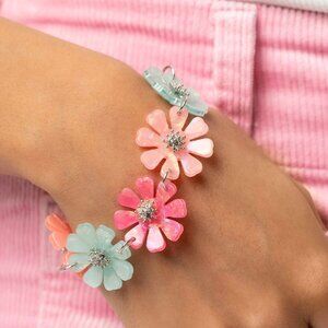 Floral pastel bracelet
